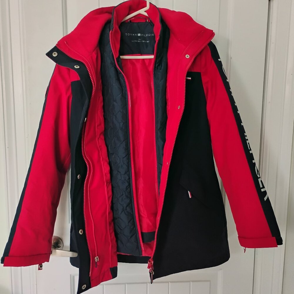 Tommy Hilfiger 3-In-1 All Weather System Jacket NWOT Size S